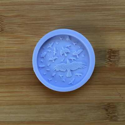 Flying birds silicone mold