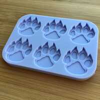 1.2" Bear Claw Silicone Mold - Thumbnail 2