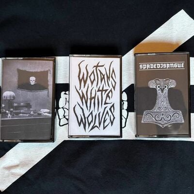 Spade di sangue/ fiume /wotans white wolves cassette (pre order)