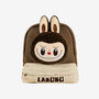 POP MART Classic Bag Series-LABU Berber Fleece Backpack (Brown)-2