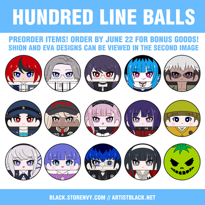 Hundred line balls