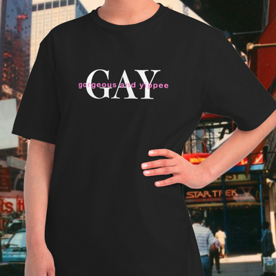 Gorgeous and yippee tee - Thumbnail 1