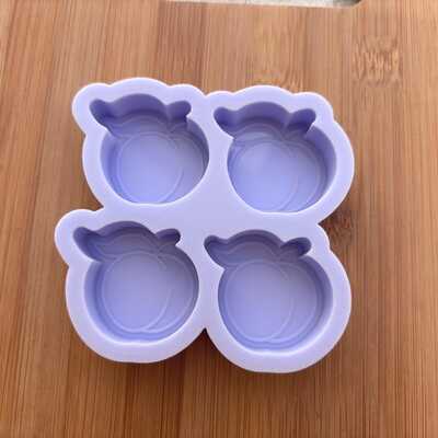 Peach silicone mold