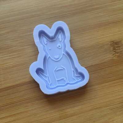 English bull terrier silicone mold