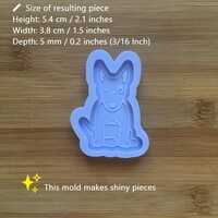 English Bull Terrier Silicone Mold - Thumbnail 1