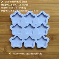 Star Silicone Mold - Thumbnail 1