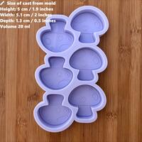Toadstool Silicone Mold - Thumbnail 1
