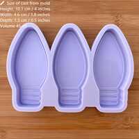 Light Bulb Silicone Mold - Thumbnail 1