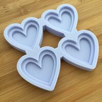 Heart Silicone Mold - Thumbnail 2
