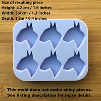 Bull Terrier Silicone Mold - Thumbnail 1