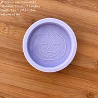 Carved Pumpkin Silicone Mold - Thumbnail 1
