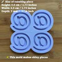 At Symbol Silicone Mold - Thumbnail 1