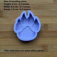 Paw with Claws Silicone Mold - Thumbnail 1