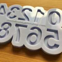 Number set Silicone Mold - Thumbnail 4