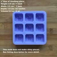 Green Witch Wax Melt Silicone Mold - Thumbnail 1