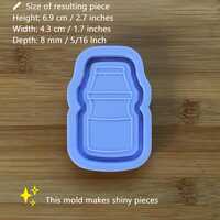 Yogurt Bottle Shaker Mold - Thumbnail 1