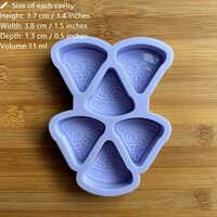 Pizza Slice Silicone Mold - Thumbnail 1
