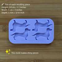 Dachshund Silicone Mold - Thumbnail 1