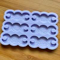 Triple Moon Silicone Mold - Thumbnail 2