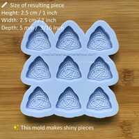 Trinity Knot Silicone Mold - Thumbnail 1