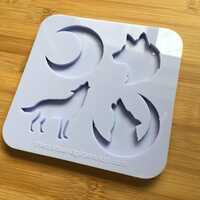 Wolf Silicone Mold - Thumbnail 1