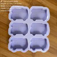 Camper Van Silicone Mold - Thumbnail 1