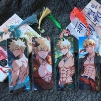 Bakugou Bookmarks! Set Three (Double Sided) - Thumbnail 1