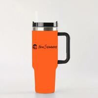 Neon swimmers Tumbler 40 oz With Handle, Multiple Colors To Choose From  - Thumbnail 6