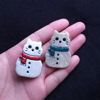 Snow Cat Earrings AND Accessories - Thumbnail 5