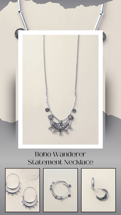 Boho Wanderer Statement Necklace