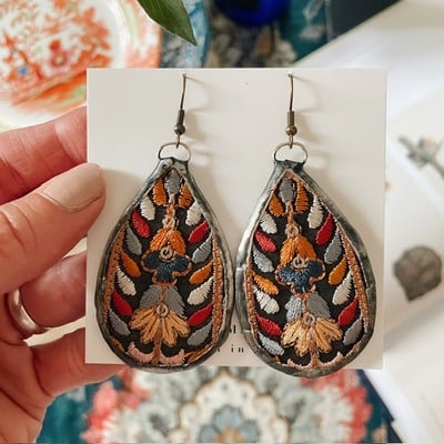“woven together” earrings no.10