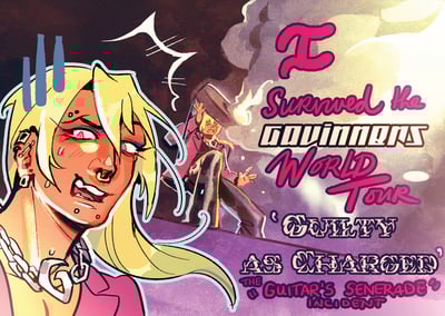 A6 AAAJ Gavinners Tour Klavier Postcard