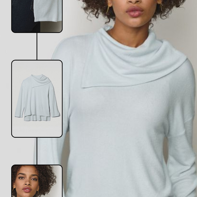 Side collar top - final sale