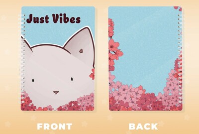 "Just Vibes" Notebook