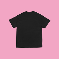 Sleeping Kitty Cat T Shirt Black - Thumbnail 1