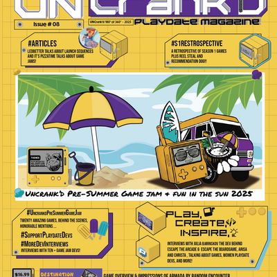 Uncrank'd magazine - issue # 8 (print - fits25 - bundle #1)