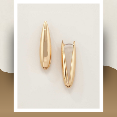Sunlit petal drop earrings - final sale