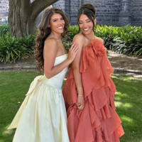 Gorgeous Flowy Layered Ruffles Long Dress - Thumbnail 5