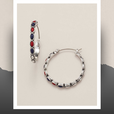 American heartland hoop earrings - Thumbnail 5