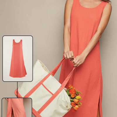 Maxi lounge dress - final sale - Thumbnail 1