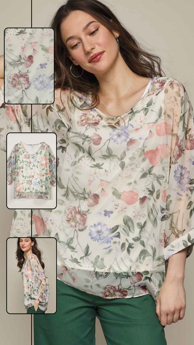 Floral Lightweight Top