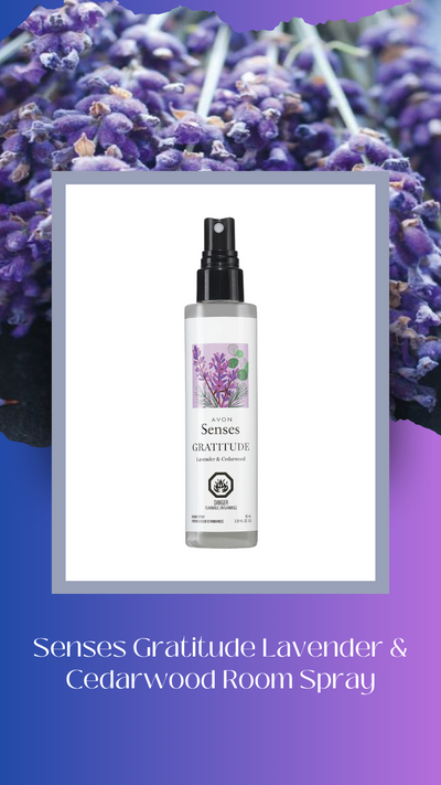 Avon Senses Gratitude Lavendar & Cedarwood Room Spray