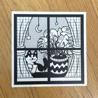 Lil kitty suncatcher