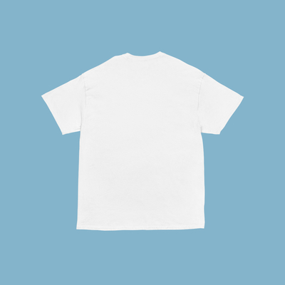Sleeping pearl cat t shirt white