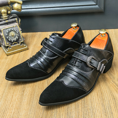New style fashionable high heel pointed shoes  2 colors