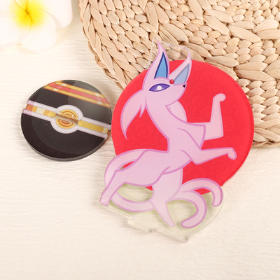 Espeon standee - eeveelutions - with shiny version on the other side!~