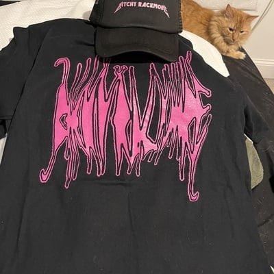 Bitchy rackmore - logo/dump truck shirt