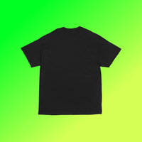 Neon Green Horror T Shirt Black - Thumbnail 1