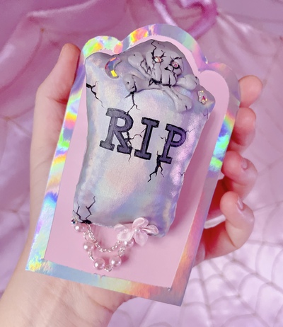 Tombstone Hair Clip & Pin
