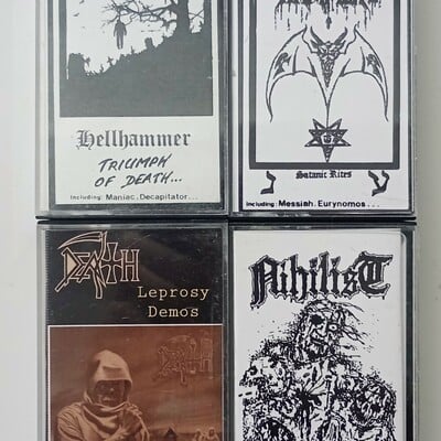 Hellhammer, death, nihilist tapes 